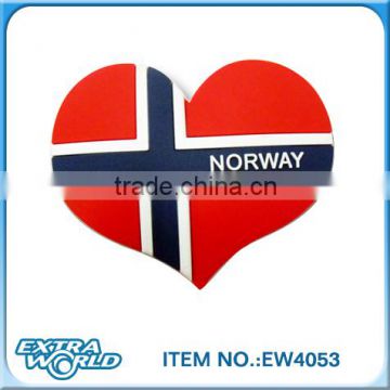 Norway pvc souvenir gift fridge magnet