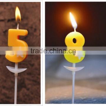 Lucky numbers romantic candle /birthday candle/birthday cake candle