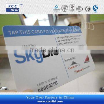 ISO15693 13.56MHz I code smart paper card