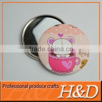 cute tin customized pocket mirrors made in China