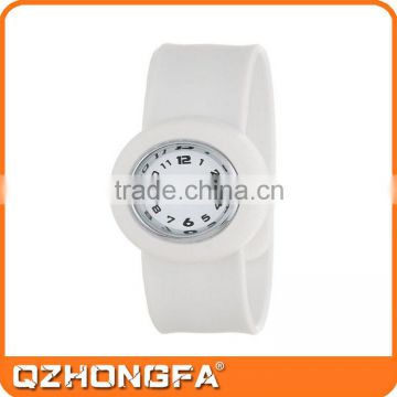 2015 Hot Sell Silicone Slap Watch Faces