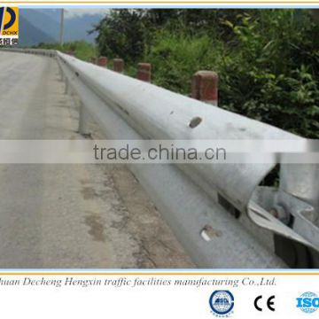 High quality steel hot rolled highway guardrail