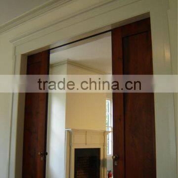 solid wood sliding pocket door