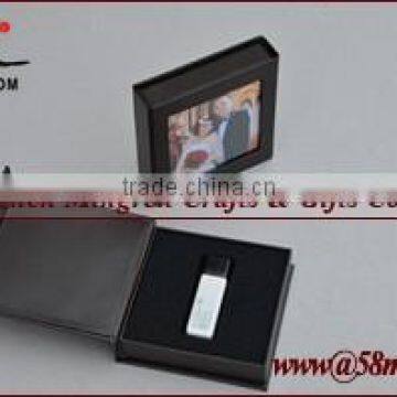 Wedding USB Case Gift Box with Photo Frame