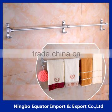 Cost effective aluminium towel rack for bathroom/mounted wall shelf 100cm long