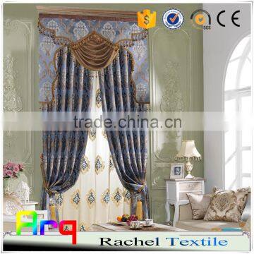 New elegant jacquard living/bedroom room curtain/sofa/cushion fabric for classic style