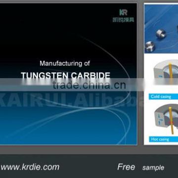 Tungsten Carbide Cable dies factory from China