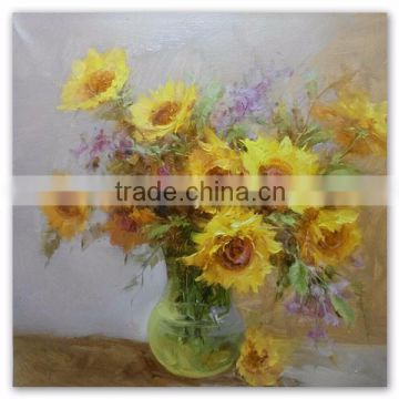 ROYI ART Oil Painting Flower Picture Home Decor