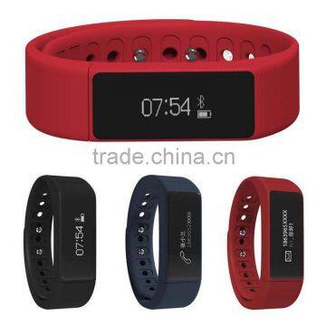 best selling I5 Plus Smart Bracelet Bluetooth 4.0 Waterproof Sleep Monitor Smart band Android 4.3 & IOS7.0 smart watch