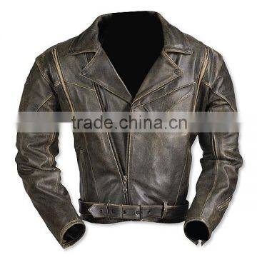 Biker Leather Jackets PW-LJ-9007 with slim fit for racers