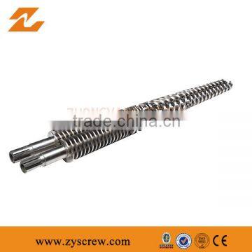 SJSZ-105/220 conical twin screw and barrel for Taineng plastic extruder/PVC pipe