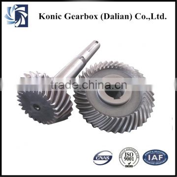 Customized automatic bevel gear assembly for big equipment parts from china factory