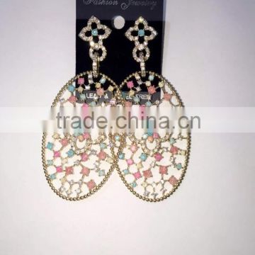 wedding style jewelry AAA cubic zirconia bridal earrings