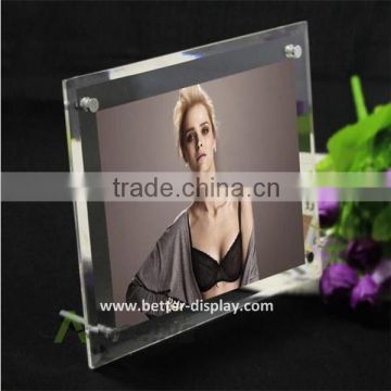 wholesale high quality clear acrylic 5x7 photo frames