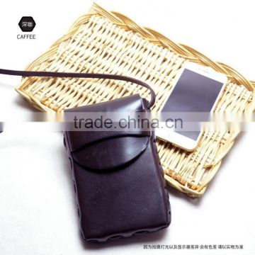 Alibaba China Supplier Low Price Genuine Leather Phone Case for Mobile Phone