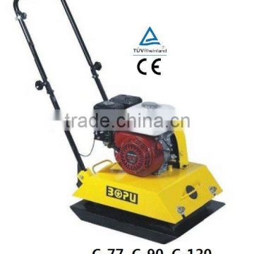 single direction gasoline vibrating walk behind plate compactor