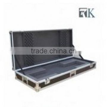 New product! Keyboard Cases - 76 Keys Keyboard Case with Adjustable Z-lock Foam and Low Profile Wheels china alibaba