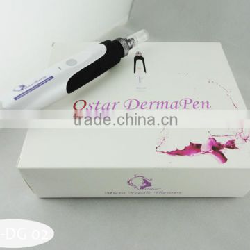 2014 new and hot medical dermapen portable beauty derma roller for sale(OB-DG 02)
