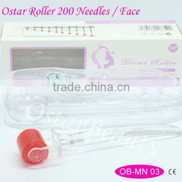 Medical skin needle roller face massager roller for beauty