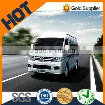 china made 3-19 seating kinglong mini van bus for sale