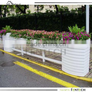 PVC foam road fence by decking material