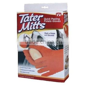 Tater Mitts/Quick Peeling Potato Gloves