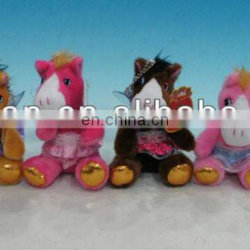 WMR179 plush toys pendant cartoon horse