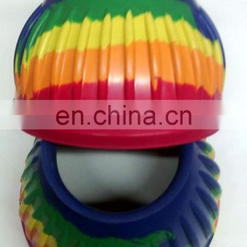 MULTI COLOR HORSE RUBBER BELL BOOTS