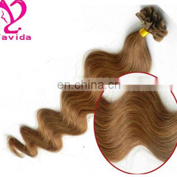 High quality products flat magnum tattoo tip remy hair extensions for Thanksgiving Day