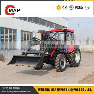 100hp Agricultural Farm tractor, china cheap farm tractor,4x4WD mini tractor