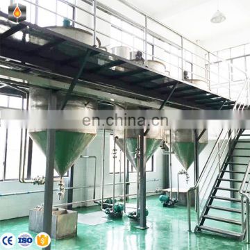 Cooking oil refinery plant production line/edible oil refining machine manufacturer