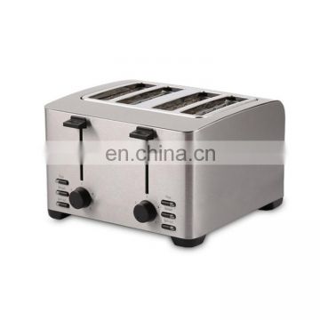 stainless steel 2 slice cool touch electric bread toaster