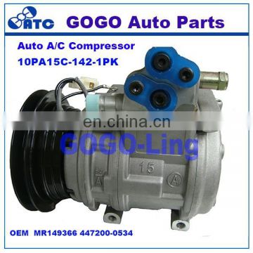 GOGO 10PA15VC Auto A/C Compressor for Mitsubishi Pajero OEM MR149366 447200-0534