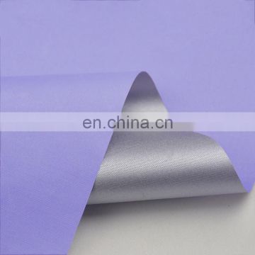 High quality 100% polyester 21D Oxford coated silver waterproof fabric for outdoor use