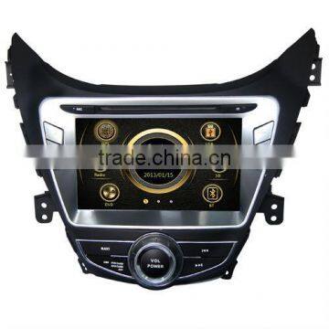 special car dvd player for Hyundai Elantra with GPS/Bluetooth/Radio/SWC/Virtual 6CD/3G internet/ATV/iPod/720P RM/720P RMVB