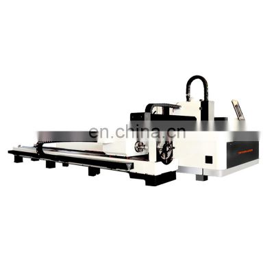 TIPTOPLASER Hot Sale and low Price Fiber Laser Cutting Machine  with tube cutter for metal 3 years warranty