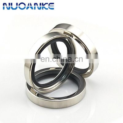 Air Compressor PTFE Stainless Steel Metal Encased Rotary Lip PTFE Oil Seal Shaft Seal For Sale