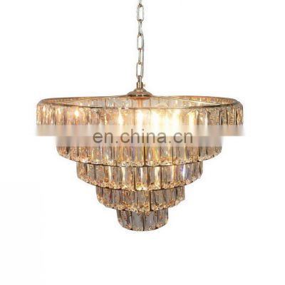 chandelier lighting Wedding Light Gold chandelier luxury Chrome Crystal Electric crystal chandelier for Home Hotel