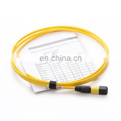 MPO Pigtail 12 Cores Singlemode Nissin MPO Female Connector