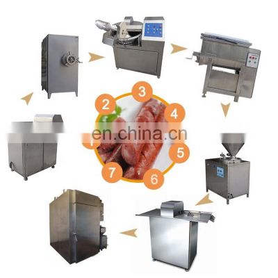 hydraulic sausage filling machine  / chicken vegetable sausage making machine