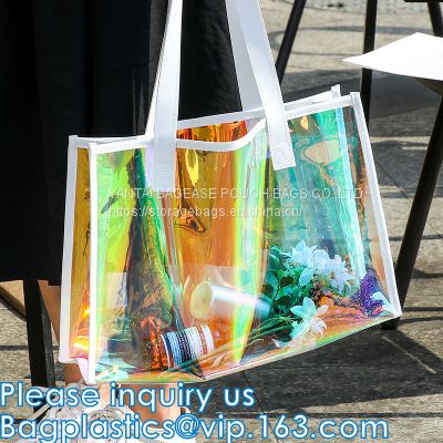 PVC PP CLEAR FROSTED SOFT LOOP SHOPPER BAG,Soft Loop Handle Plastic Bag OEM Plastic Bagbiodegradable retail shopping bags pack