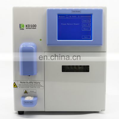 Clinical serum electrolyte analyzer KD100, ion selective electrodes