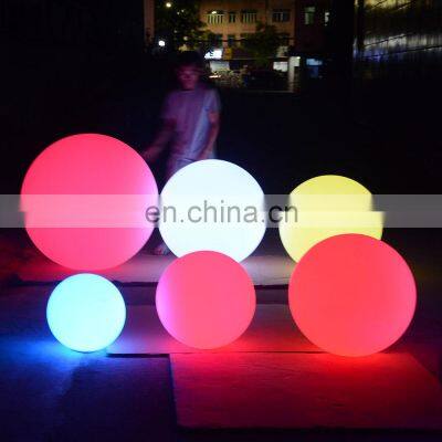 PE LED Pool Ball Light AC 240V Glamcor Curtain Solar LED Lighting IP68 Outdoor LED Halloween Lights Ball Lamp