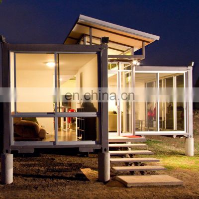 Mobile Container Hotel Room Foldable Flat Pack 40ft Container House