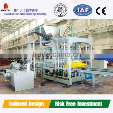 Building hollow cement paver brick making machinery