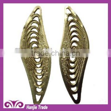 Leafage Metal Sequin Brass Copper