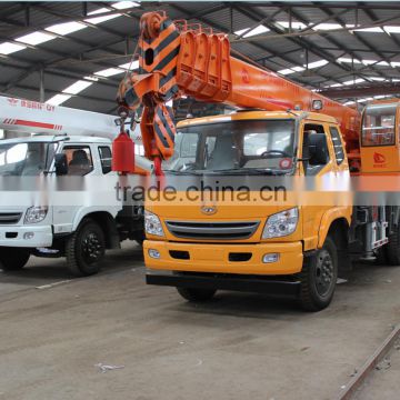 mini truck crane 7tons with lifting height 24m