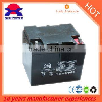 Solar power 12V38Ah VRLA smf lead acid solar power system