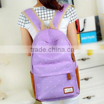 2016 China Wholesale Batch Sale Cheap Fashion School Backpack New DesignSchool Backpack