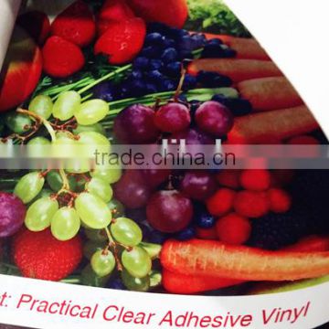 Practical Clear Adhesive Vinyl self adhesive vinyl